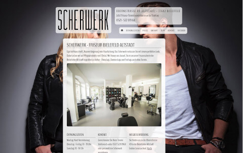 Webdesign Projekt #4 / Kunden-Webseite